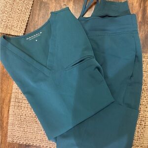 Mandola Women's Teal Jumpsuit